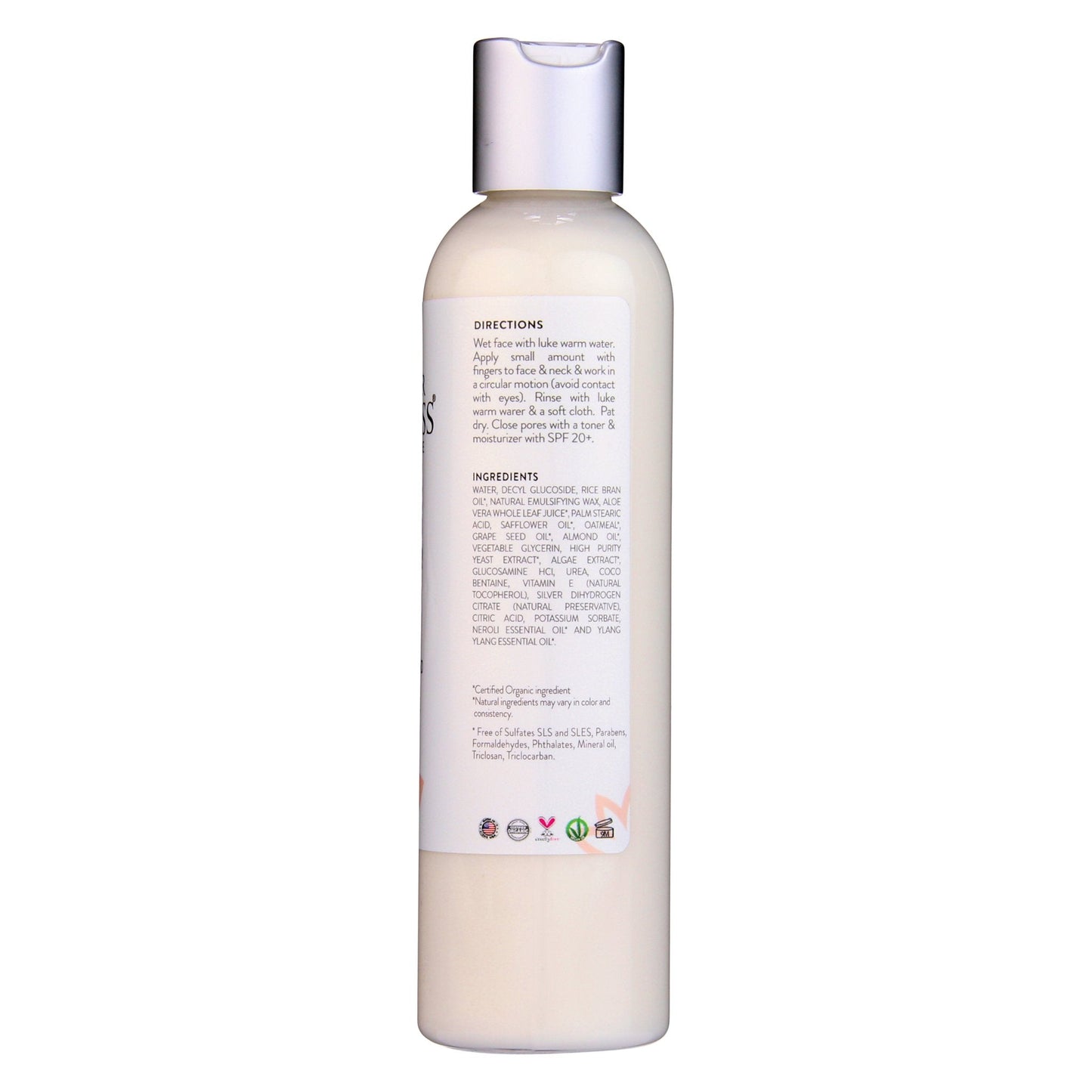 Organic Sensitive Skin Cleanser - Gentle Enough for all skin types